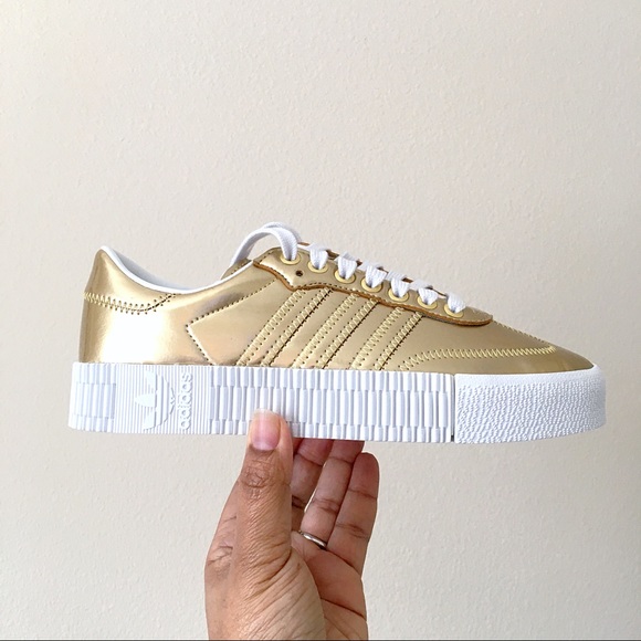 Adidas Sambarose Gold Metallic 